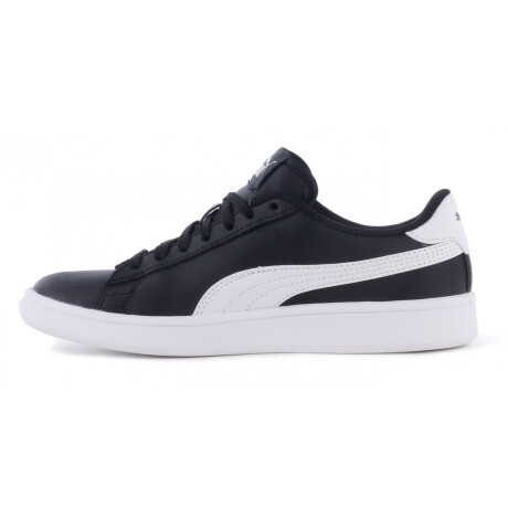 Championes de Mujer Puma Smash V2 W Negro - Blanco