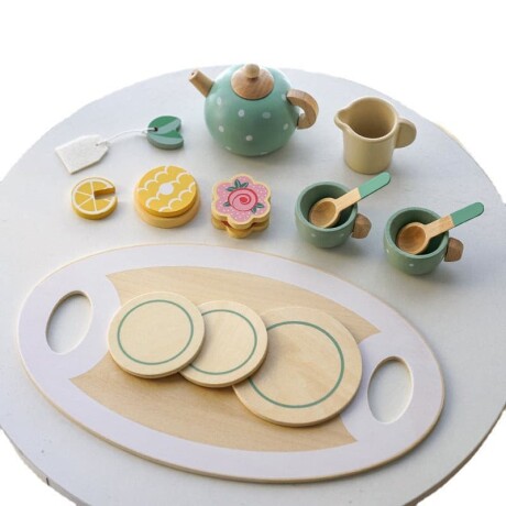 Juego de Té en Madera AK0145 001