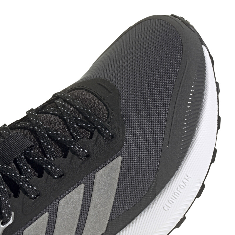 Championes de Mujer Adidas Running Run Falcon 5 Negro - Plateado
