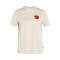Polo Fjallraven Fox Boxy Logo Tee W Mujer Chalk White