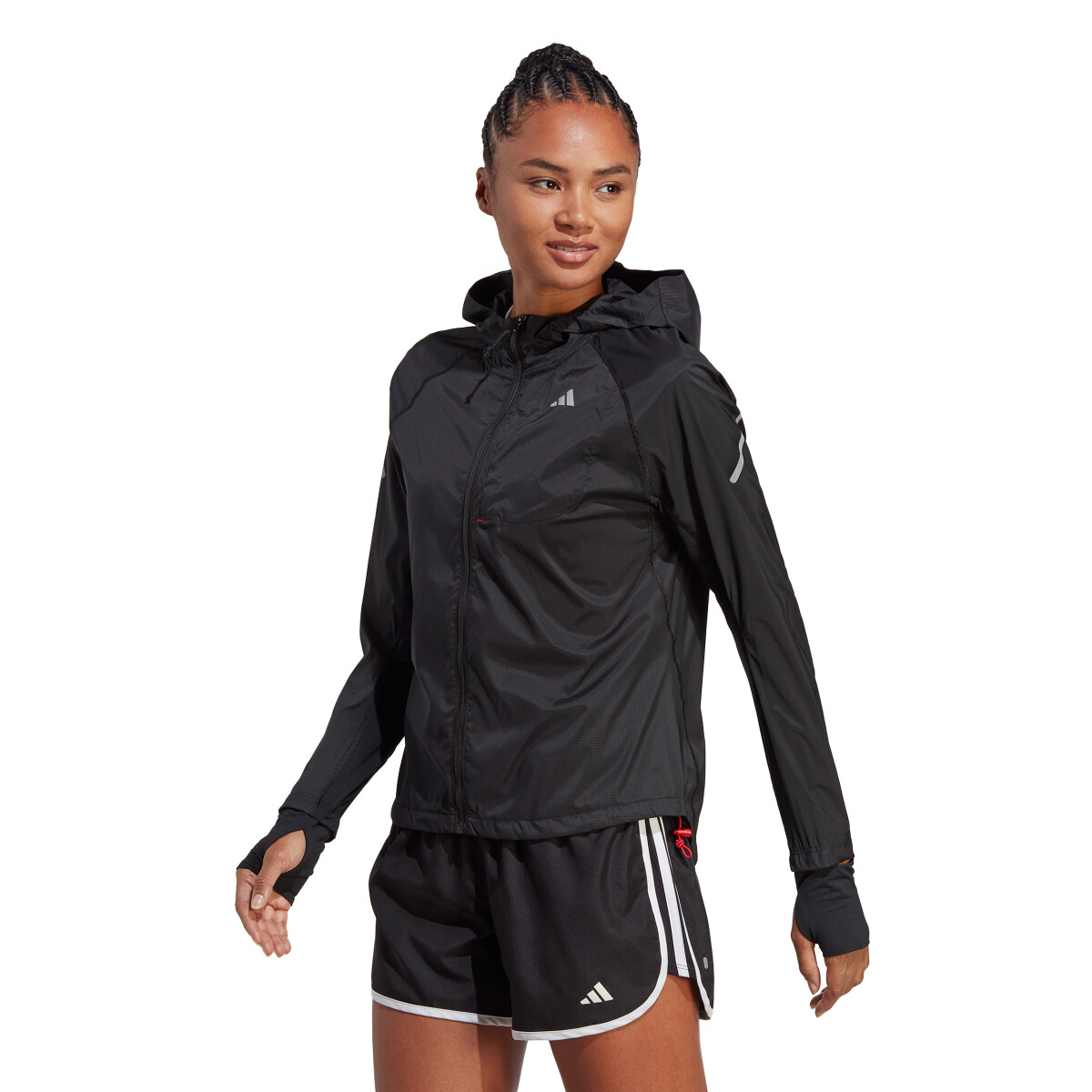 Campera de Mujer Adidas Fast Wns - Negro 