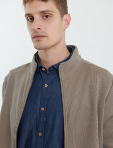 470918 CARDIGANS HARRY Tostado