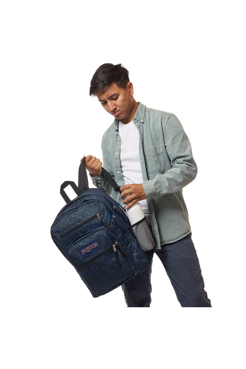 Mochila Big Student Black/black/azul