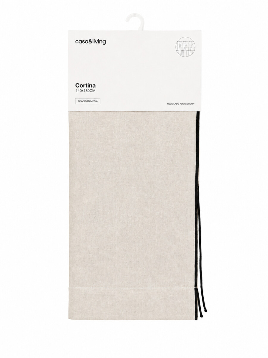 CORTINA DUBAI - BEIGE (V) 