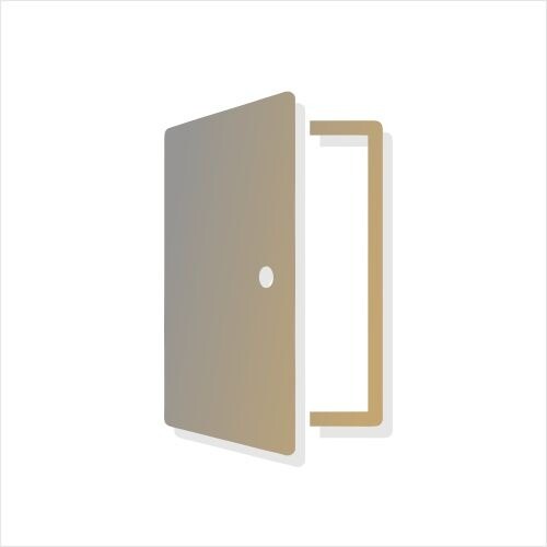 Puerta Plegable De Pvc Color Marron 0,80x2,10 — Prodeco