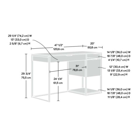 Escritorio Sauder Linea Linea Lux Internacional