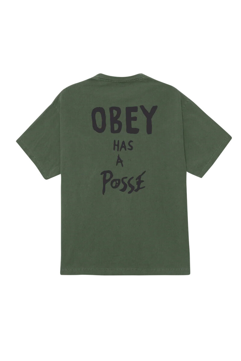 OBEY HAS A POSSE Verde