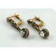 Caravanas Oro 18K Y Brillantes Caravanas Oro 18K Y Brillantes