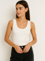 Musculosa Luki Marfil / Off White