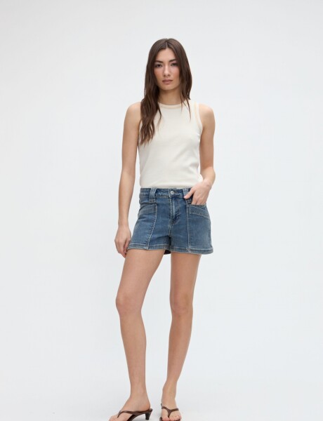 Short Felicia Blue
