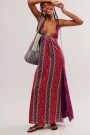 VESTIDO LARGO BOHEMIAN NIGHTS Rojo