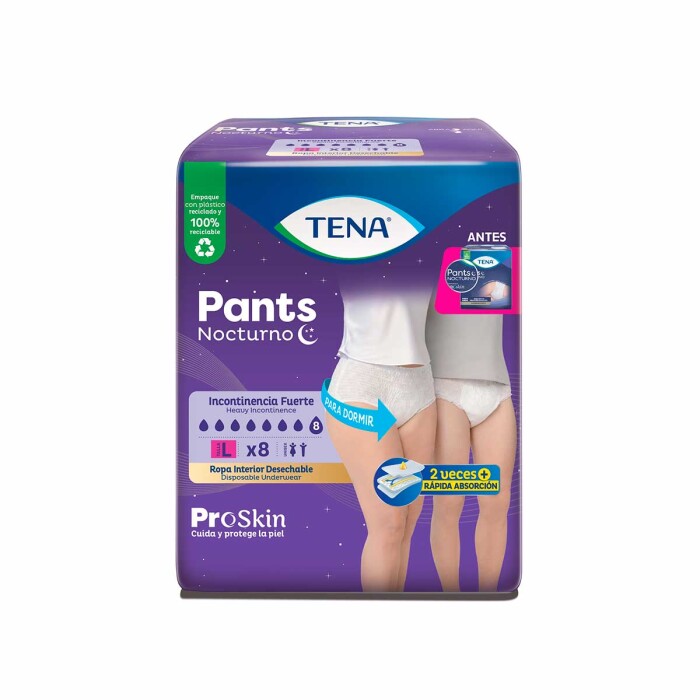 PAÑAL TENA PANTS NOCTURNO LARGE 6X8 única