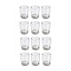 VASO DE VIDRIO PARA VELAS X12 Vaso De Vidrio Para Velas X12