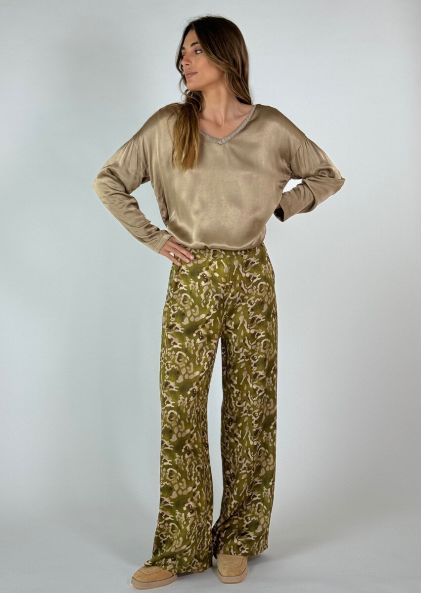 PANTALON NUCCIA - PISTACHO 