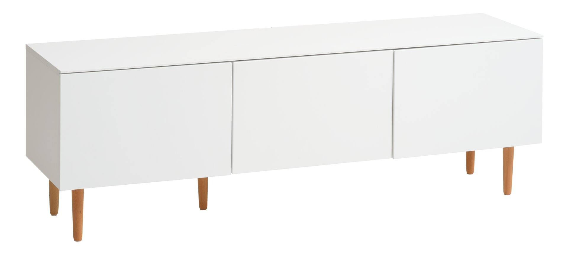 Mueble TV KORSVANG 3 puertas blanco 