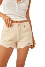 NOW OR NEVER DENIM SHORT Marfil