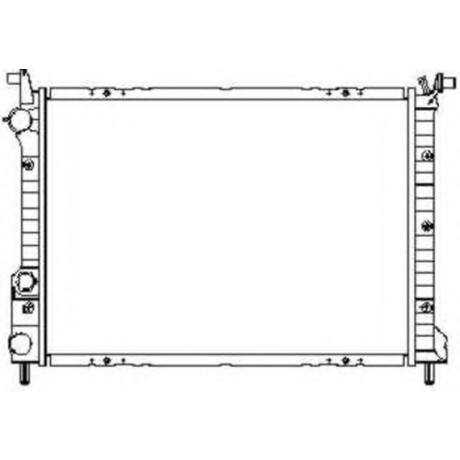 RADIADOR FIAT PALIO 1.7D (52X36) REACH RADIADOR FIAT PALIO 1.7D (52X36) REACH