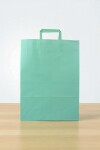 Bolsa lisa acuario 30x12x41 cm PASTEL AQUA