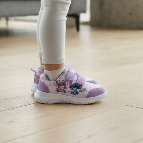 Calzado Deportivo Stitch Con Cinta Adherente Talle 25-29 U