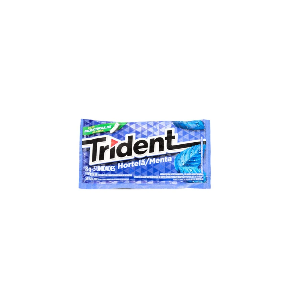 TRIDENT HORTELA PAQ. X 8,5 GR.