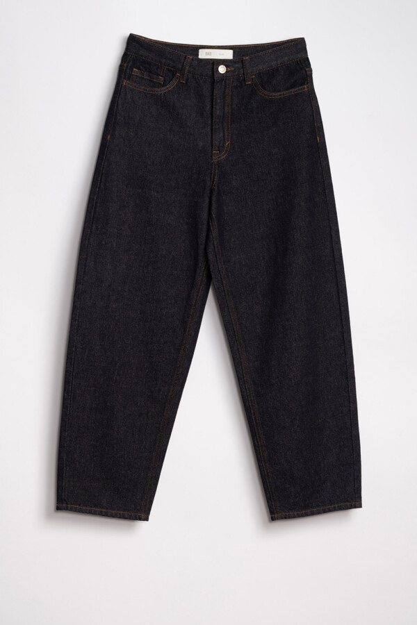 Pantalón de jean recto Azul oscuro