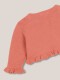 Chaqueta Con Volantes Rosa