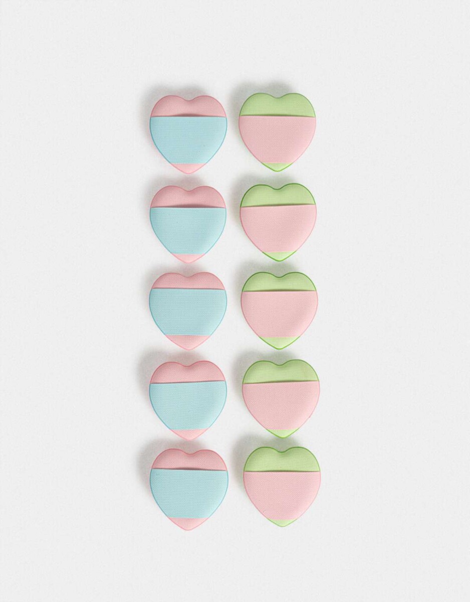 Set De Esponjas Para Cushion - Combinacion Multicolor 