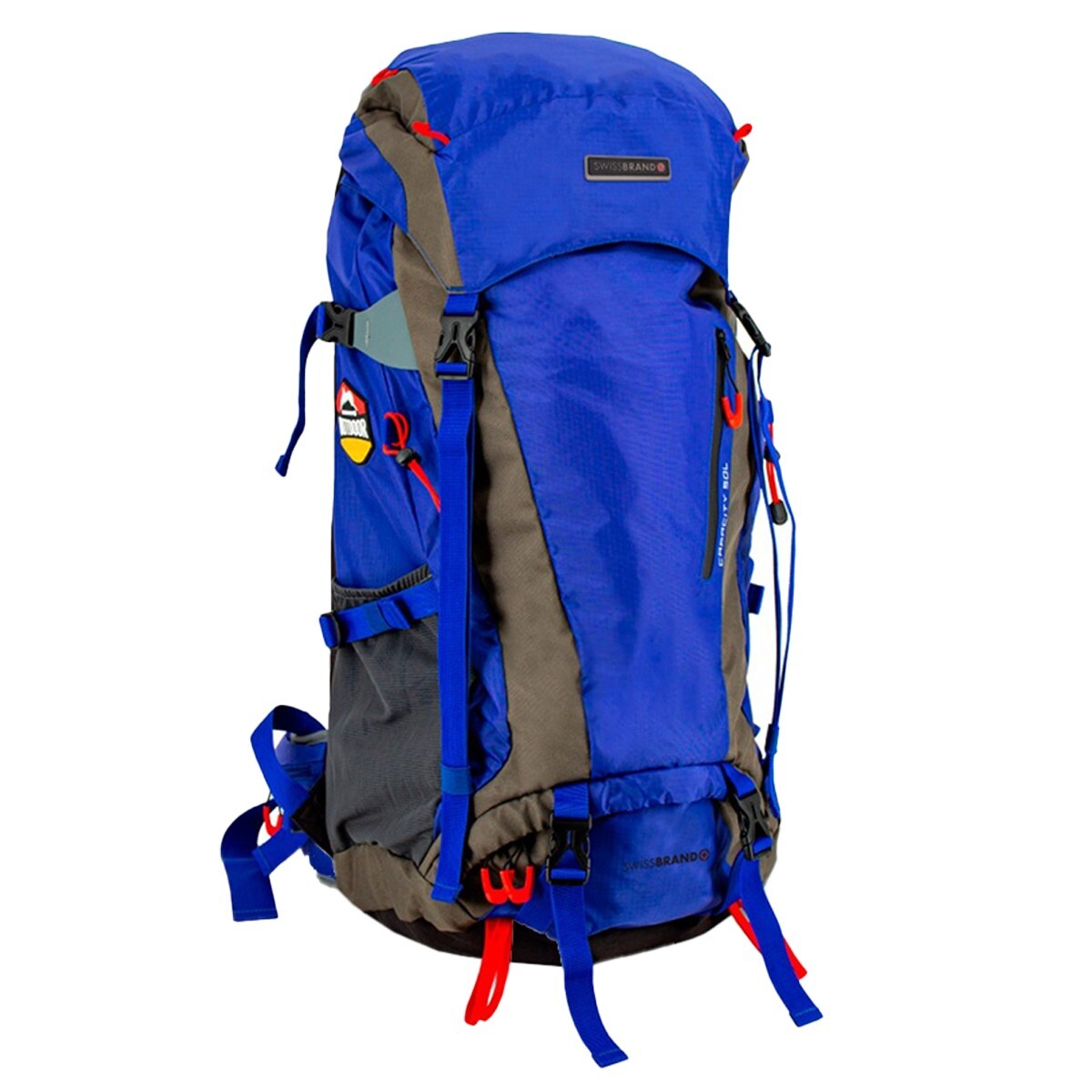 MOCHILA CAMPING SWISS WYNDHAM AZUL 