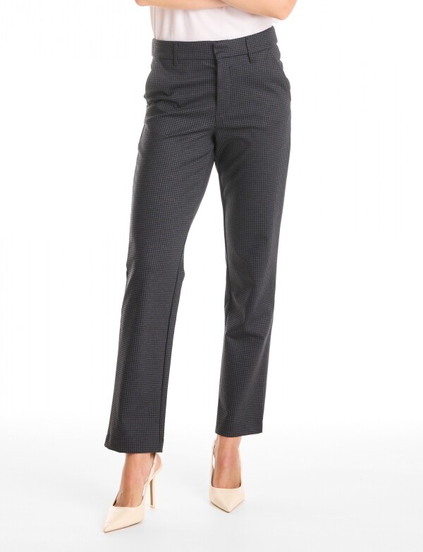 Pantalon Gales NEGRO/GRIS