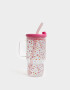 Artículos cocina Vaso De Vidrio Estampado - Combinacion Multicolor