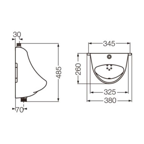 Mingitorio Blanco Ferrum BLANCO