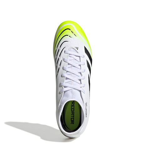 Championes de Hombre Adidas Predator Club Sock Blanco - Negro - Amarillo Limón