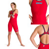 Malla De Competicion Para Mujer Arena Women's Powerskin Carbon Air2 Open Back Rojo