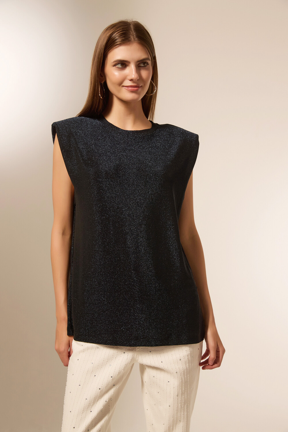 Remera Micaeli Azul Noche