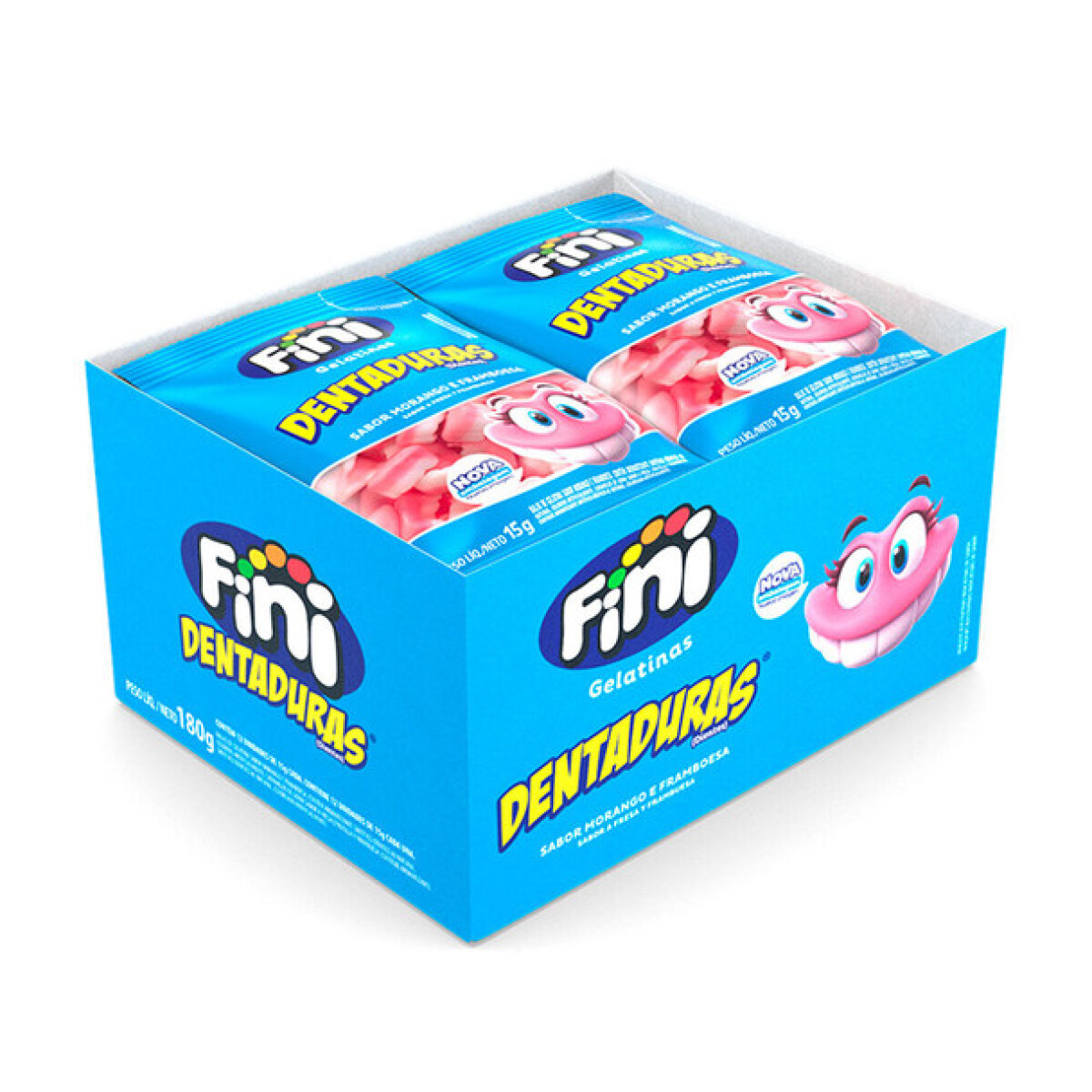 Fini Gomitas con Forma de Dentaduras 180 g 
