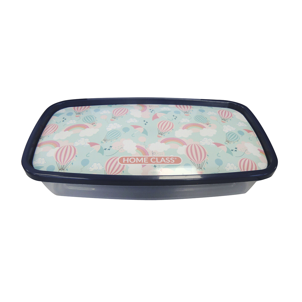 Pote Rectangular Plástico 1,43 Lts - Globos 