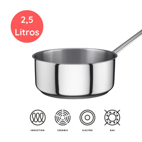 Cazo con Mango 2.5 Litros Acero Inoxidable Ozti Cazo con Mango 2.5 Litros Acero Inoxidable Ozti