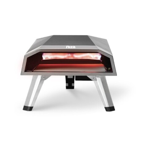 Set Horno Para Pizza A Gas Con Piedra Giratoria Set Horno Para Pizza A Gas Con Piedra Giratoria