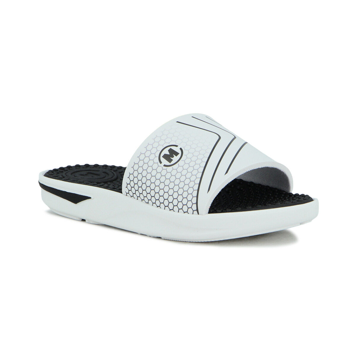 Molekinho Sandalia Casual Infantil Gaspea Bangladexe - Blanco-negro 