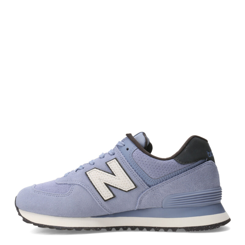 Championes de Mujer New Balance Classics Traditionnels 574 Celeste - Negro
