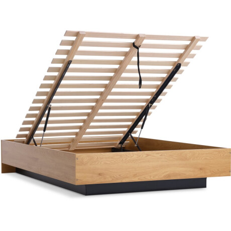 Estructura Cama C/Almac 140X190 Ellinge Color Roble