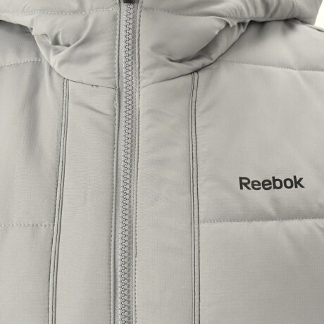 Campera Abrigo con Capucha p/ Hombre Reebok Jket Down Effe2 Gris
