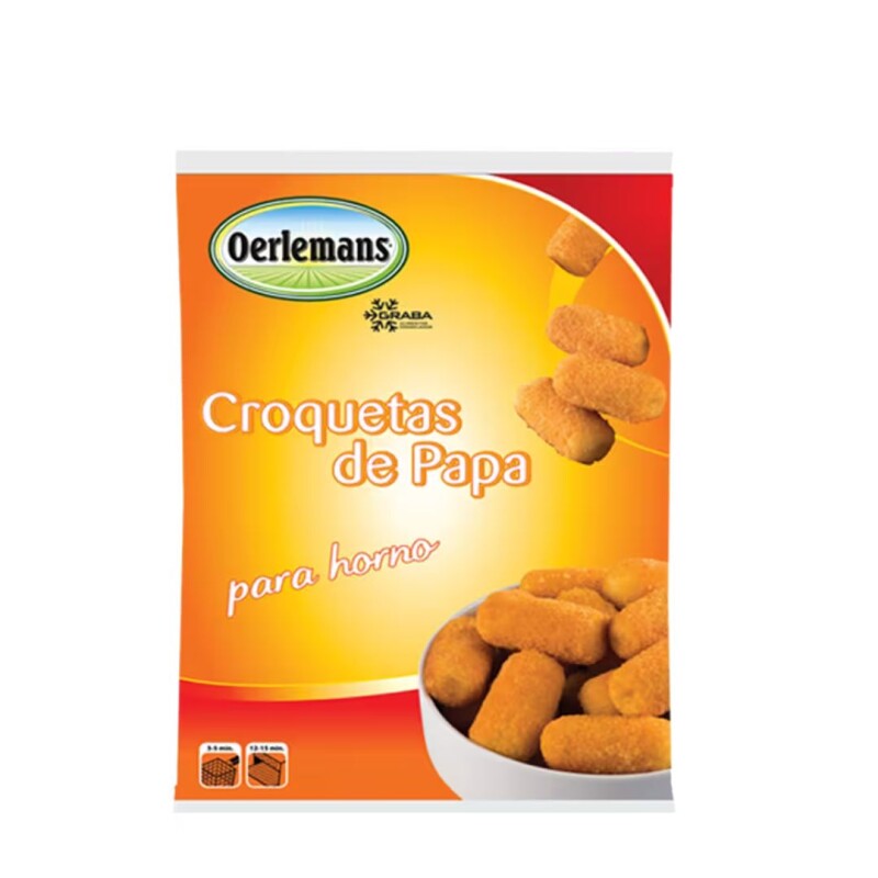CROQUETAS DE PAPA PARA HORNO 2,5 kg CROQUETAS DE PAPA PARA HORNO 2,5 kg