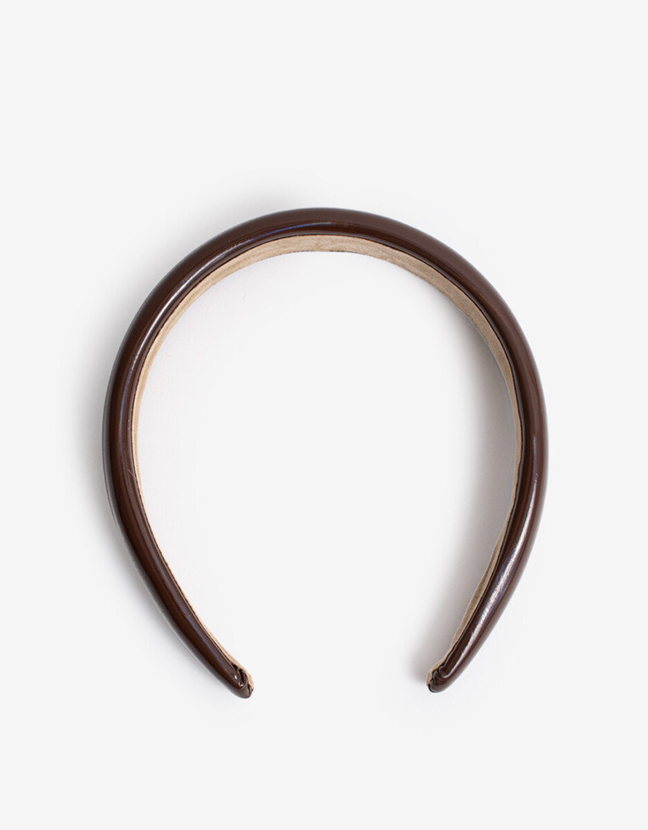 Vincha Recta De Vinilo. 