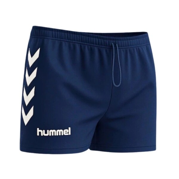 SHORT ENTRENAMIENTO MUJER AZUL MARINO