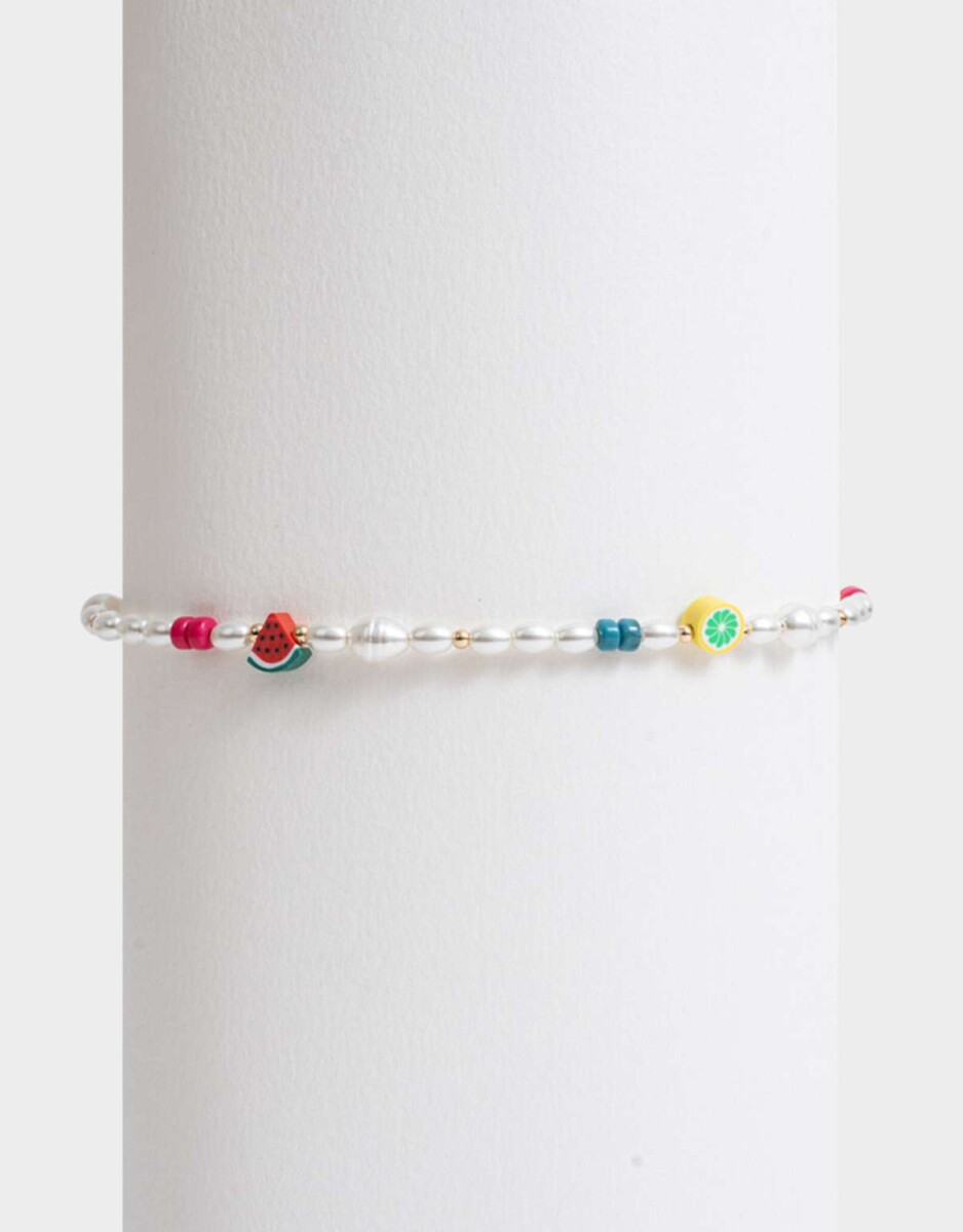 Collares Infantiles Con perlas - Dorado 