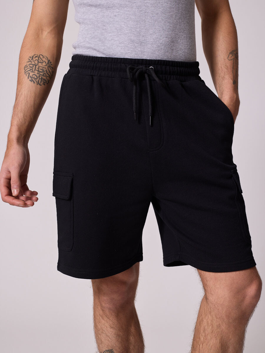 BERMUDA FELPA ELISO DIXIE Negro