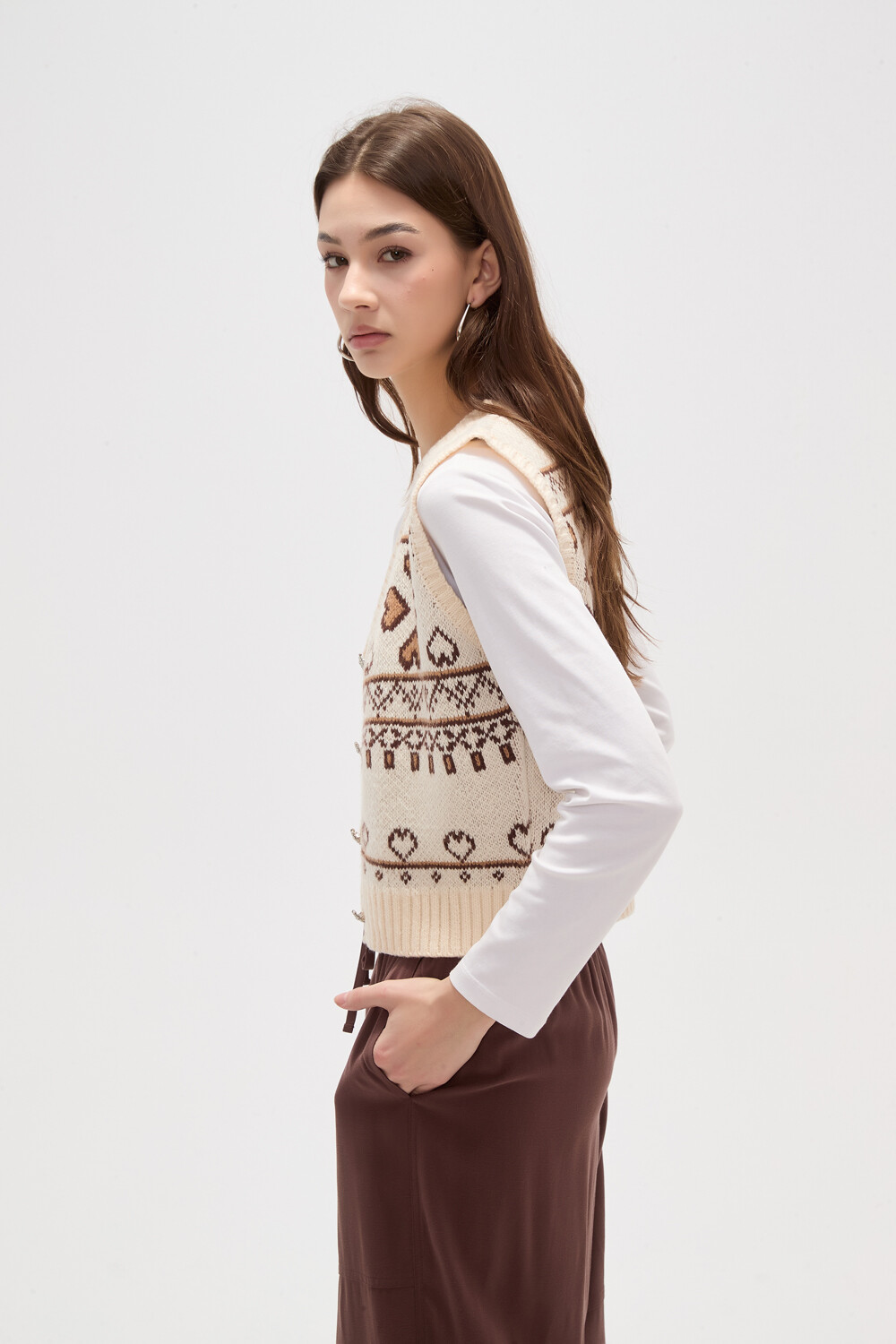 Chaleco Teshie Estampado 1