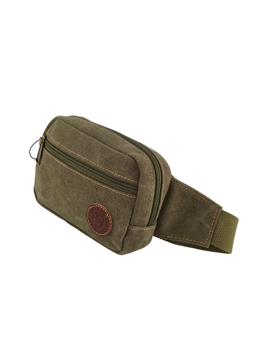 Riñonera de Lona Premium - Verde 