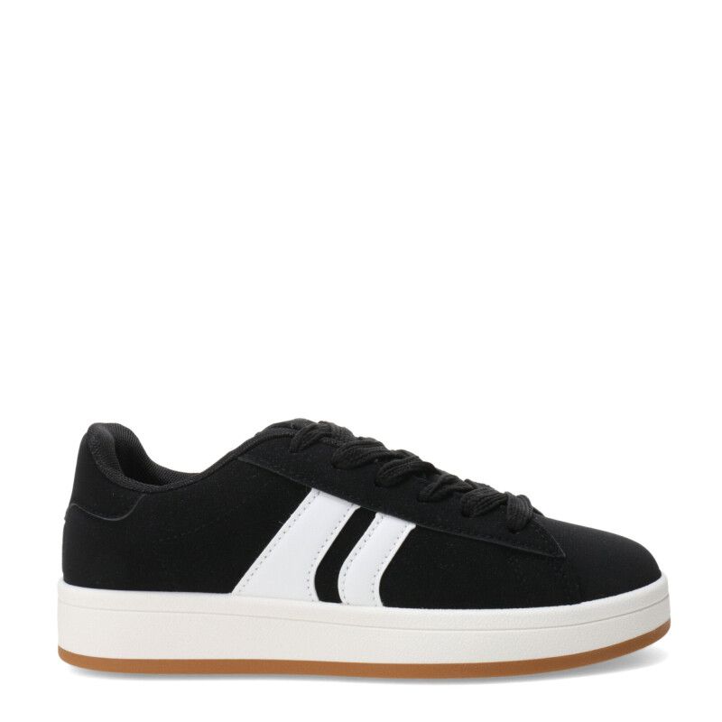 Championes Unisex Push MAXER ancho Negro